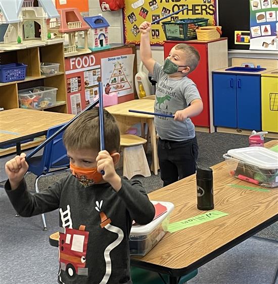 Preschool Rhythm sticks